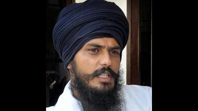 An undated photo of radical preacher Amritpal Singh (PTI)