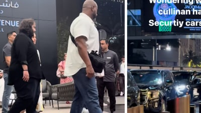 An auto enthusiast shared the clip of Anant Ambani and his Rolls Royce in Dubai. (Instagram/carsareallido) An auto enthusiast shared the clip of Anant Ambani and his Rolls Royce in Dubai. (Instagram/carsareallido)