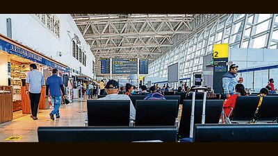 Any frequent flyer knows that he is likely to encounter a microcosm of the vast expanse of humanity at an airport gate. (Shutterstock)