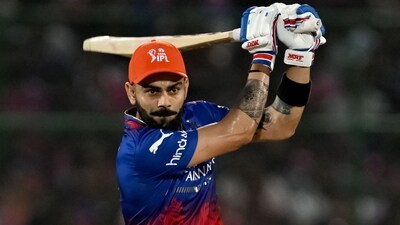 Royal Challengers Bengaluru's Virat Kohli plays a shot during the Indian Premier League (IPL) Twenty20 cricket match between Rajasthan Royals and Royal Challengers Bengaluru (AFP) Royal Challengers Bengaluru's Virat Kohli plays a shot during the Indian Premier League (IPL) Twenty20 cricket match between Rajasthan Royals and Royal Challengers Bengaluru (AFP)
