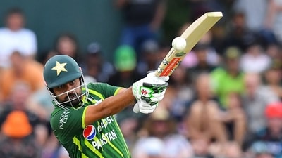 Babar Azam was recently re-appointed as Pakistan's white-ball captain. (AFP) Babar Azam was recently re-appointed as Pakistan's white-ball captain. (AFP)