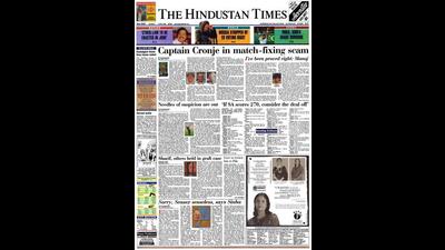 HT This Day: April 08, 2000 -- Captain Cronje in match-fixing scam . (HT) HT This Day: April 08, 2000 -- Captain Cronje in match-fixing scam . (HT)