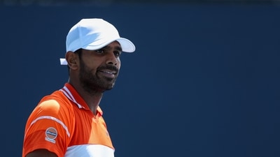 Sumit Nagal in action during the Miami Open last month (Getty Images via AFP) Sumit Nagal in action during the Miami Open last month (Getty Images via AFP)