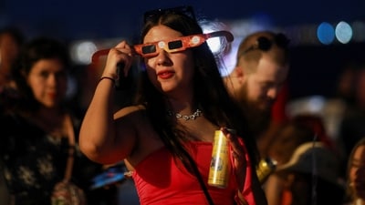 Solar eclipse 2024 livestreaming: Know when and where you can watch Surya Grahan live In India on April 8. (REUTERS)