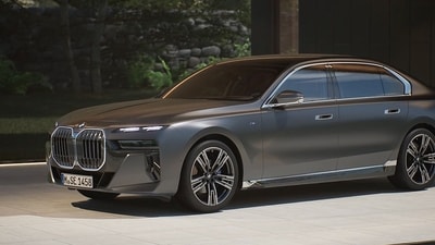Alia Bhatt owns a BMW 7-Series. It features the iconic BMW iconic headlights with Swarovski crystal elements, along with executive lounge seating, 8K resolution theatre screen and Bowers and Wilkins Diamond Surround Sound System among others. It is priced in the range of <span class='webrupee'>₹</span> 1.82 Crore in India. (Pic: BMW) Alia Bhatt owns a BMW 7-Series. It features the iconic BMW iconic headlights with Swarovski crystal elements, along with executive lounge seating, 8K resolution theatre screen and Bowers and Wilkins Diamond Surround Sound System among others. It is priced in the range of <span class='webrupee'>₹</span> 1.82 Crore in India. (Pic: BMW)