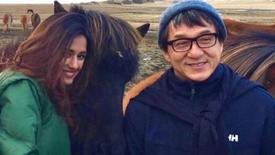Disha Patani called Jackie Chan a superhero on his 70th birthday in her Instagram story. Disha Patani called Jackie Chan a superhero on his 70th birthday in her Instagram story.