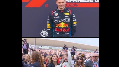 Max Verstappen took the lead in the race and stood at P1. (Instagram/@F1) Max Verstappen took the lead in the race and stood at P1. (Instagram/@F1)