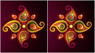 Rangoli is a traditional art form in which intricate and colourful patterns are made on the floor using materials like coloured powder, rice, sand or flower petals. Skip tutorials and check out these best easy rangoli designs and patterns to make your home stand out in a crowd of beautifully-decked homes on Chaitra Navratri - (Photo by unsplash) Rangoli is a traditional art form in which intricate and colourful patterns are made on the floor using materials like coloured powder, rice, sand or flower petals. Skip tutorials and check out these best easy rangoli designs and patterns to make your home stand out in a crowd of beautifully-decked homes on Chaitra Navratri - (Photo by unsplash)