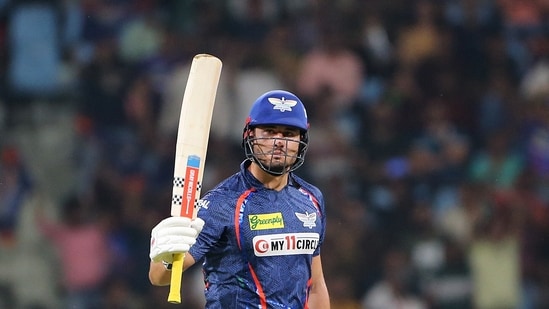 Opting to bat, LSG rode on Stoinis' 58 off 43 balls and his 73-run stand off 62 balls with skipper KL Rahul (33 off 31) for the third wicket to score 163 for 5.(ANI )