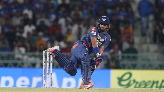 Nicholas Pooran made 32 off 22 balls to give the LSG innings the final flourish.(ANI )
