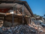 Mumbai, India - April 7, 2024: BMC demolished illegal construction at Bharat Coal compound, Kurla in Mumbai, India, on Sunday, April 7, 2024. (Photo by Satish Bate/ Hindustan Times) (Hindustan Times) Mumbai, India - April 7, 2024: BMC demolished illegal construction at Bharat Coal compound, Kurla in Mumbai, India, on Sunday, April 7, 2024. (Photo by Satish Bate/ Hindustan Times) (Hindustan Times)
