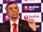 Bandhan Bank MD and CEO Chandra Shekhar Ghosh speaks during a press meet. Bandhan Bank MD and CEO Chandra Shekhar Ghosh speaks during a press meet.