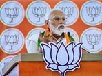 Prime Minister Narendra Modi addresses a public meeting in Mahrashtra's Chandrapur. (PTI)