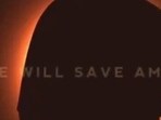 In a video posted on Truth Social ahead of total solar eclipse, Trump's head can be seen playing the role of the moon, obscuring the sun and plunging the US into total darkness. In a video posted on Truth Social ahead of total solar eclipse, Trump's head can be seen playing the role of the moon, obscuring the sun and plunging the US into total darkness.