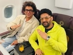 Kapil Sharma posted a photo with Sunil Grover.