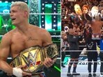 WWE WrestleMania 40 Live: Cody Rhodes surrounded by legends as he finally finished his story. (Screengrab)