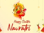 Happy Chaitra Navratri 2024 wishes, images, SMS, greetings, WhatsApp and Facebook status to share with your loved ones. (HT Photo)