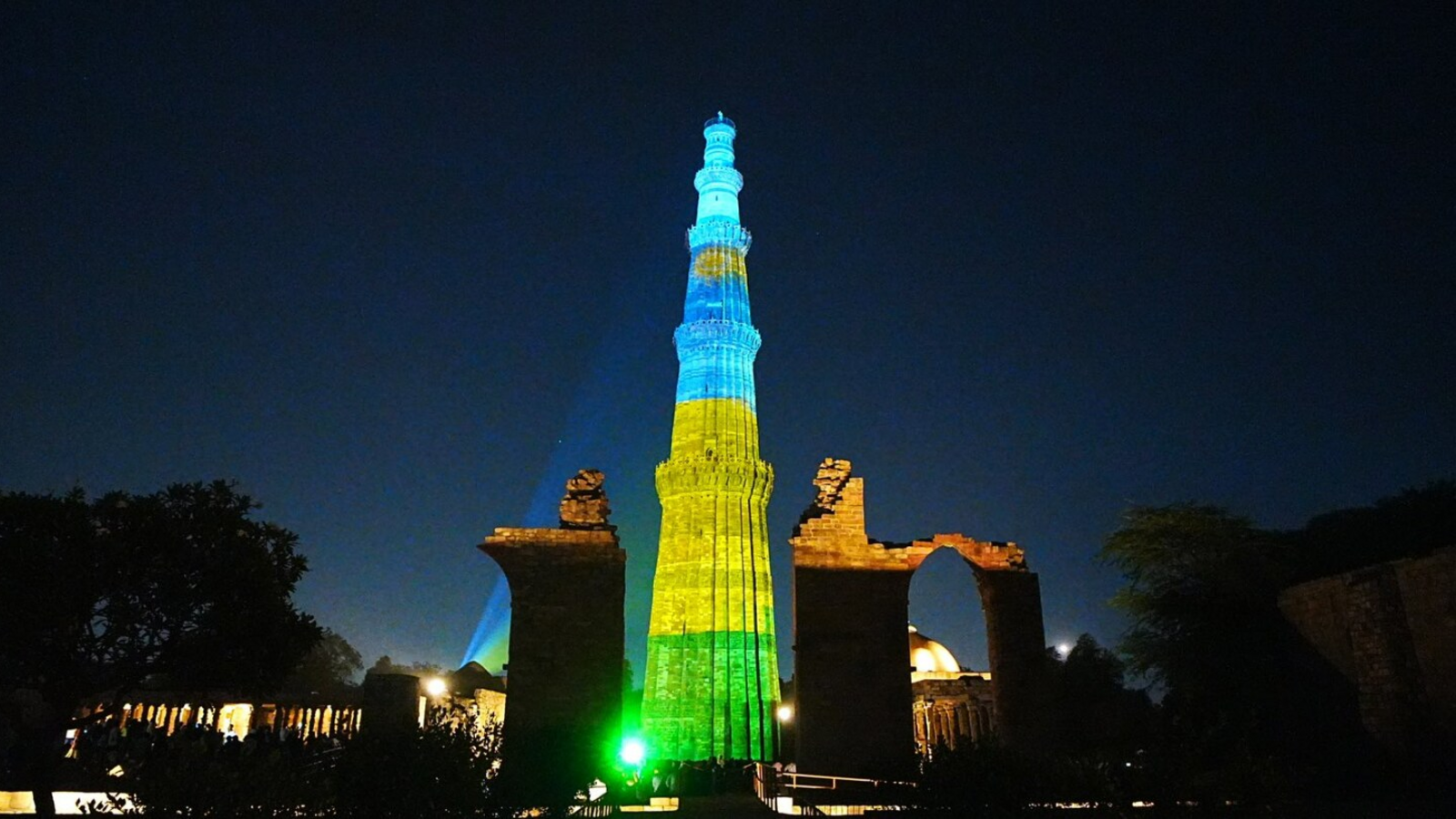 Kwibuka 30: Qutub Minar illuminates in remembrance of Rwanda Genocide of 1994 - Vimarsana News
