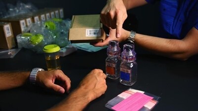 Out of 4,064 samples collected from Indian athletes, 127 individuals tested positive for banned substances, constituting 3.26% of the sample size. (Getty Images) Out of 4,064 samples collected from Indian athletes, 127 individuals tested positive for banned substances, constituting 3.26% of the sample size. (Getty Images)