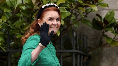 Sarah Ferguson, the ex-wife of Prince Andrew, encouraged her followers to regularly check their health and to be watchful of their well-being. (REUTERS)