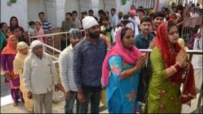 Deputy commissioner of police Himadri Kaushik had appealed to the residents to report to police immediately on toll-free number 112 if they notice any suspicious person or item during the Navratri fair in Panchkula. (HT file photo for representation) Deputy commissioner of police Himadri Kaushik had appealed to the residents to report to police immediately on toll-free number 112 if they notice any suspicious person or item during the Navratri fair in Panchkula. (HT file photo for representation)