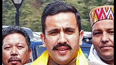 Himachal Pradesh public works minister Vikramaditya Singh (HT File) Himachal Pradesh public works minister Vikramaditya Singh (HT File)