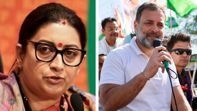 Union minister Smriti Irani had defeated Rahul Gandhi in Amethi in 2019 Lok Sabha elections.