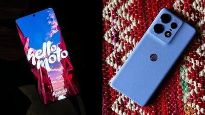 The Motorola Edge 50 Pro. (Vishal Mathur/ HT Photo) The Motorola Edge 50 Pro. (Vishal Mathur/ HT Photo)