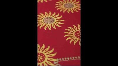 The block prints used in printing are all inspired by Vaishnav Chinha, informed trust. (SOURCED)