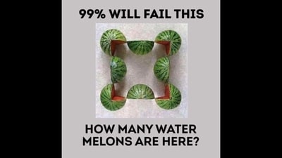 Brain Teaser: Can you solve this one in ten seconds or less? (Threads/@rombesk) Brain Teaser: Can you solve this one in ten seconds or less? (Threads/@rombesk)