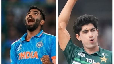 Babar Azam ignored Jasprit Bumrah for Naseem Shah. Babar Azam ignored Jasprit Bumrah for Naseem Shah.