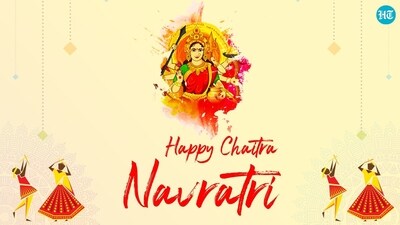 Happy Chaitra Navratri 2024 wishes, images, SMS, greetings, WhatsApp and Facebook status to share with your loved ones. (HT Photo) Happy Chaitra Navratri 2024 wishes, images, SMS, greetings, WhatsApp and Facebook status to share with your loved ones. (HT Photo)
