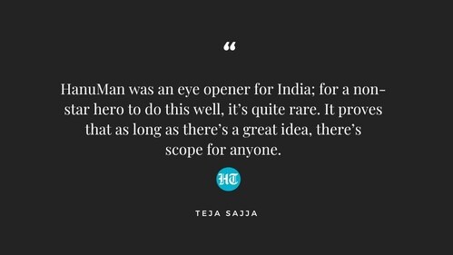 Teja Sajja reflects on the success of his latest superhero film HanuMan. Teja Sajja reflects on the success of his latest superhero film HanuMan.