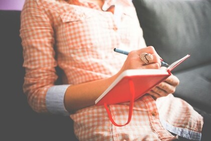 Write down your thoughts, emotions, and desires in a journal Write down your thoughts, emotions, and desires in a journal