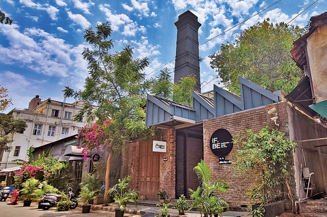 The IF.BE cultural centre at Ballard Estate in south Mumbai. (Raju Shinde/HT Photo) The IF.BE cultural centre at Ballard Estate in south Mumbai. (Raju Shinde/HT Photo)