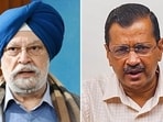 Union minister Hardeep Singh Puri said Arvind Kejriwal should put in his papers and let someone else run the Delhi government