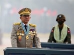 Myanmar's junta chief Senior General Min Aung Hlaing