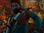 Allu Arjun in a still from Pushpa 2 The Rule. Allu Arjun in a still from Pushpa 2 The Rule.