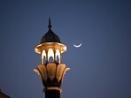 Eid-ul-Fitr 2024 moon sighting live: India, Pakistan, Australia Muslims to sight Shawwal crescent with Saudi Arabia, UAE (Photo by Sanjeev Verma/ Hindustan Times)