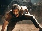Jr NTR in the new poster of Devara.
