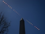 Total Solar Eclipse 2024: Eclipse mania sweeps North America as millions gaze skyward in wonder. Total Solar Eclipse 2024: Eclipse mania sweeps North America as millions gaze skyward in wonder.