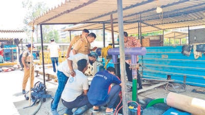 4 dead in mishap at sewage treatment plant 4 dead in mishap at sewage treatment plant