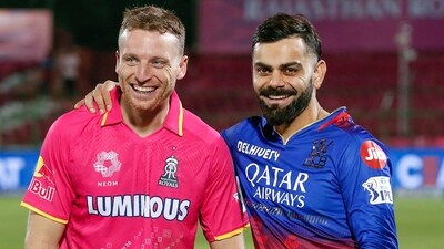 Rajasthan Royals' Jos Buttler and Royal Challengers Bengaluru's Virat Kohli (IPL-X) Rajasthan Royals' Jos Buttler and Royal Challengers Bengaluru's Virat Kohli (IPL-X)
