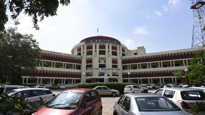 All India Radio (AIR) office, in New Delhi, India (Sanjeev Verma/ Hindustan Times)
