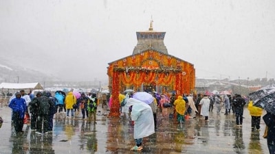 The Char Dham Yatra of Uttarakhand is one of the most revered and spiritually significant pilgrimages in Hinduism. (Rameshwar Gaur | HT) The Char Dham Yatra of Uttarakhand is one of the most revered and spiritually significant pilgrimages in Hinduism. (Rameshwar Gaur | HT)