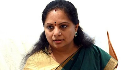 Bharat Rashtra Samithi MLC K Kavitha (File Photo) Bharat Rashtra Samithi MLC K Kavitha (File Photo)
