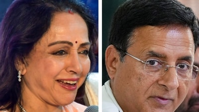 Randeep Singh Surjewala's comment on Hema Malini is the latest political flashpoint between the Congress and the BJP. Randeep Singh Surjewala's comment on Hema Malini is the latest political flashpoint between the Congress and the BJP.