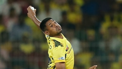 Chennai Super Kings' Mustafizur Rahman bowls a delivery during the Indian Premier League cricket match vs Kolkata Knight Riders in Chennai (AP) Chennai Super Kings' Mustafizur Rahman bowls a delivery during the Indian Premier League cricket match vs Kolkata Knight Riders in Chennai (AP)
