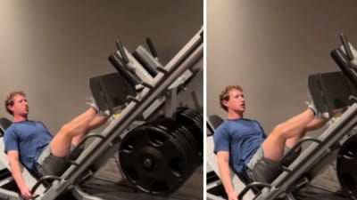 Meta CEO Mark Zuckerberg, who shared a video from the gym, said he is starting to get strength back. (Instagram/zuck) Meta CEO Mark Zuckerberg, who shared a video from the gym, said he is starting to get strength back. (Instagram/zuck)