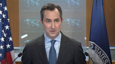 US State Department Spokesperson Matthew Miller. (Youtube) US State Department Spokesperson Matthew Miller. (Youtube)